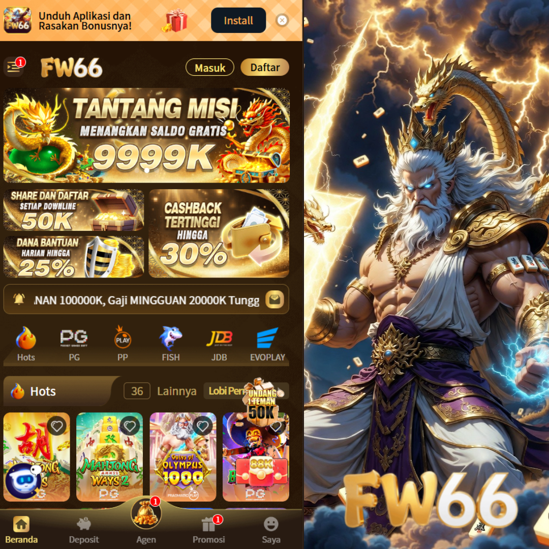 FW66 - Situs Resmi Slot Online dari Berbagai Provider