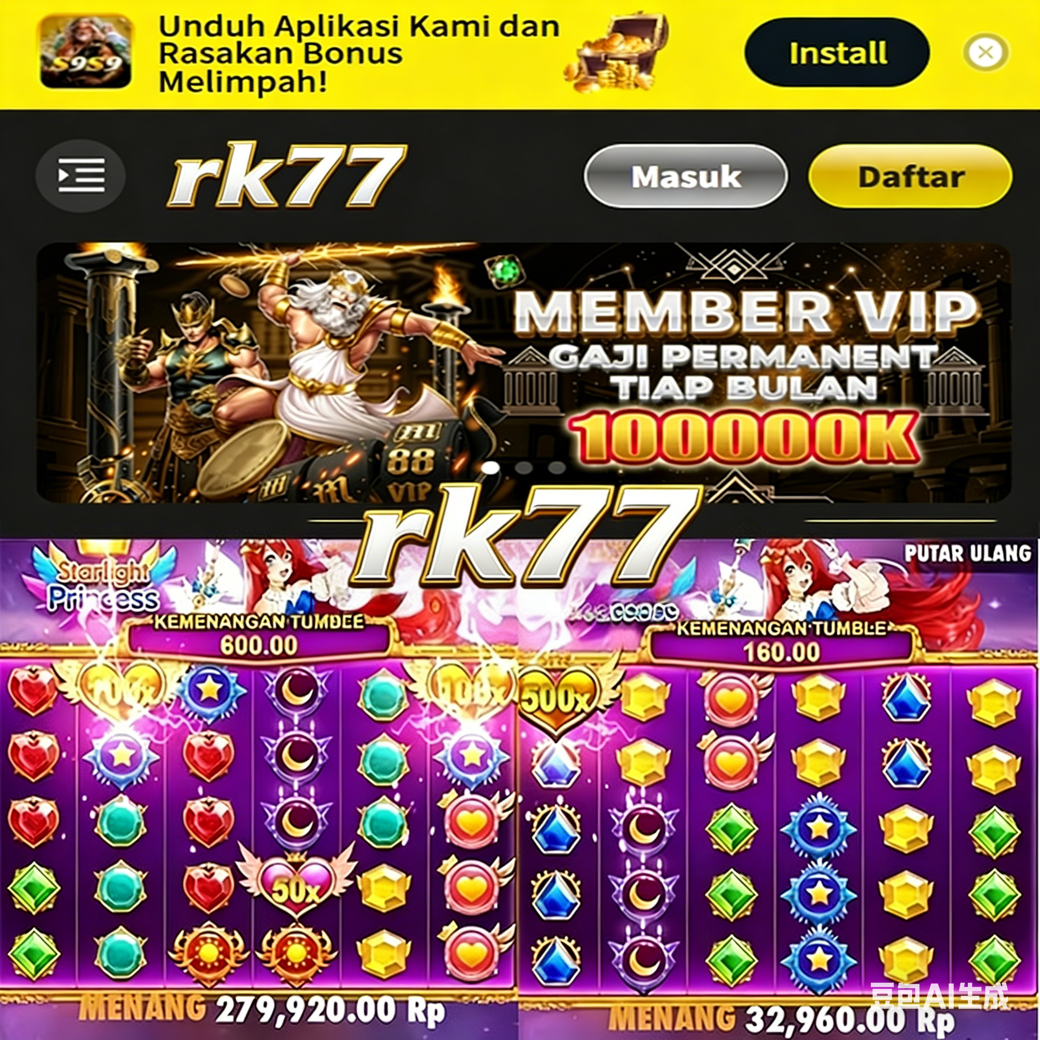 RK77 - rk77 Dowdload & Install Aplikasi Slot Asli Minimal Bet 400 Perak